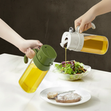 550ml Glass Oil Dispenser 2-in-1 Pour and Spray with Handle Kitchen & Dining Oil Dispensers