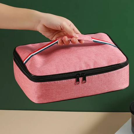 Lunch Bag - Large Square Oxford Insulated with Handle Luggage & Bags Lunch Bags