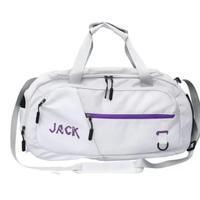 Duffle Bag - Jack Casual Gym Travel with Shoulder Strap Navy Blue Red White Luggage & Bags Gym Duffel Bags