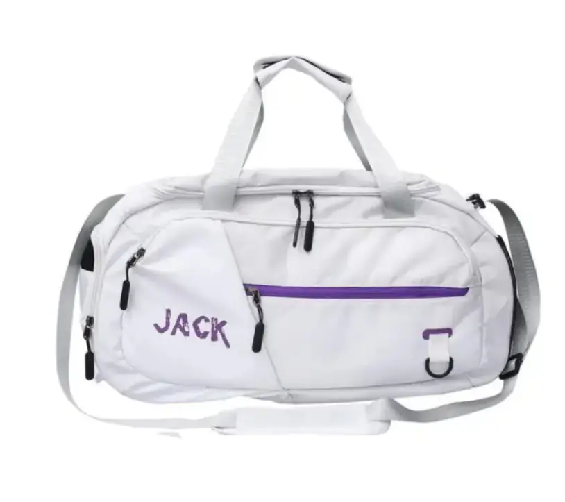 Duffle Bag - Jack Casual Gym Travel with Shoulder Strap Navy Blue Red White Luggage & Bags Gym Duffel Bags