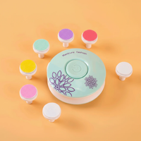 Electric Baby Nail Trimmer 6 Pads Infant Safe Mint Green Pink Home & Garden Baby Health & Grooming Kits