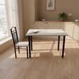 Wood-Top Dining Table & Chair Set Kitchen & Dining Furniture Sets