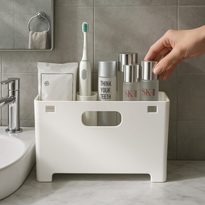 Foldable Wall-Mount Countertop Organizer Home Decor Bathtub Caddies