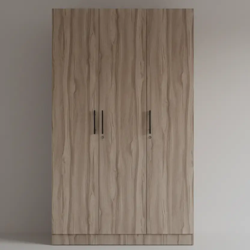 3-Door Full-Height Wardrobe Triple Wardrobes