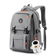 School Bag - JR Waterproof Large Capacity USB Charging Port Backpack Bags & Luggage School Backpacks