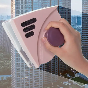 Window Cleaner - Double Sided Magnetic Glass Cleaner High-Rise Safe Home & Garden Squeegees