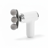 9-in-1 Deep Tissue Fascial Massage Gun USB Rechargeable Quiet Powerful Full Body Pain Relief White Black Grey Blue Home & Garden Electric Massagers