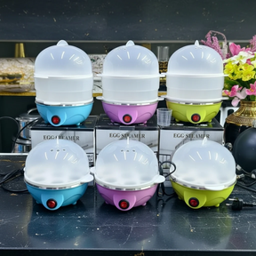 Electric Egg Steamer Boiler with Dual Layer Capacity Kitchen & Dining Egg Cookers