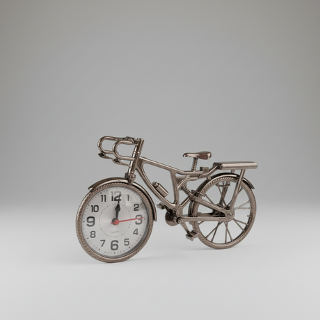 Alarm Clock - Vintage Bicycle Shape Creative Desk Clock