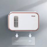 Toilet Paper Holder - Premium Waterproof Wall-Mounted with Shelf