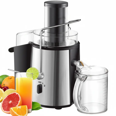 Electric Juicer - 850W Stainless Steel Centrifugal with Juice Jug Kitchen & Dining Juicers