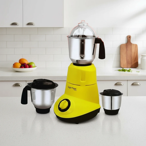 Signature 550W 3-in-1 Wonder Mixer Grinder with 3 Stainless Steel Jars Kitchen & Dining Food Grinders
