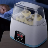 6-in-1 Baby Bottle Warmer Steriliser Thermostat AnyBaby Pink Blue 24x19x14cm Home & Garden Bottle Warmers & Sterilizers