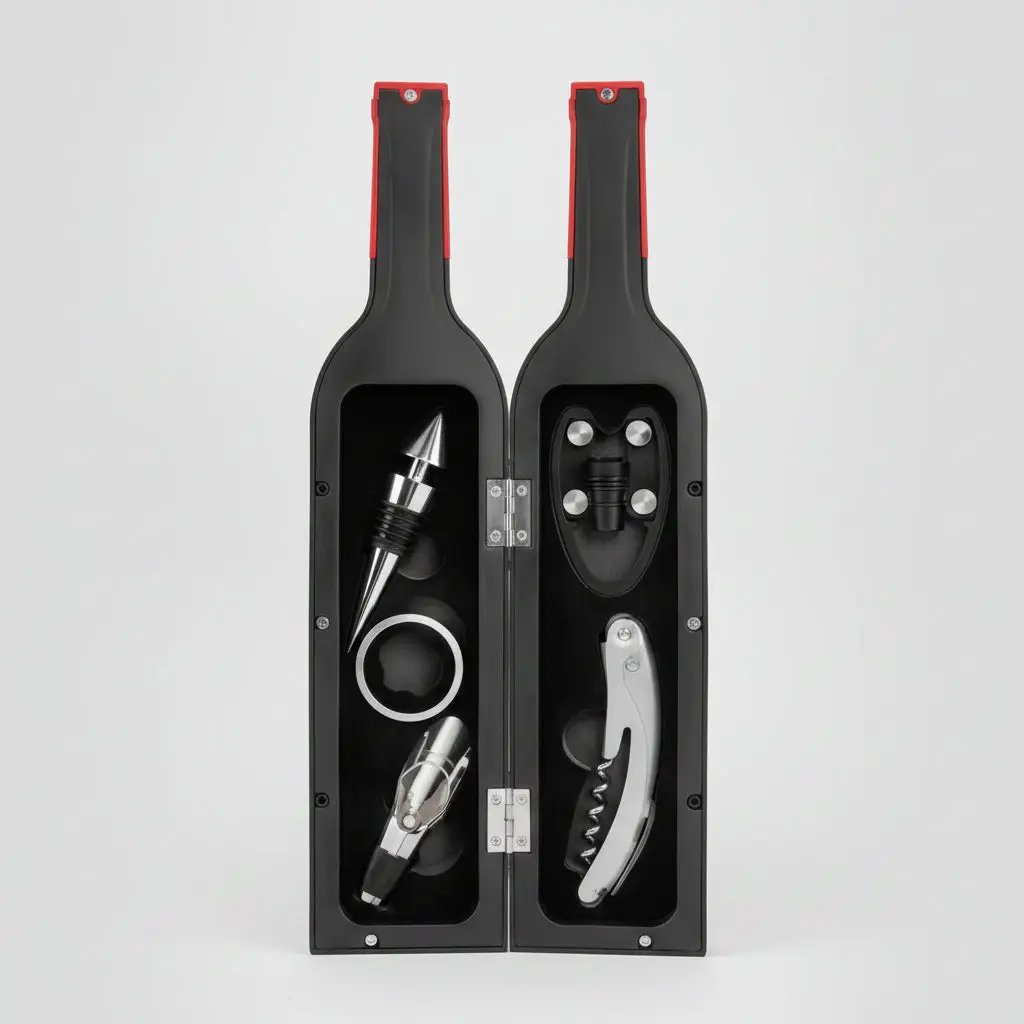 5pcs Wine Opener Gift Set Cocktail & Barware Tool Sets