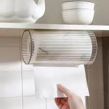 Wall-Mounted Tissue Box Holder Home & Bathroom Accessories Facial Tissue Holders