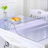 Transparent PVC Tablecloth 60x60cm Home & Kitchen Tablecloths