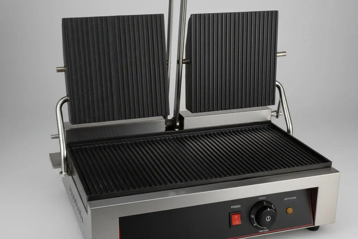 Commercial Electric Double Contact Grill Commercial Kitchen Equipment Electric Griddles & Grills