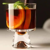 Mountain Bottom Crystal Glassware Set of 6 Kitchen & Dining Drinkware Sets