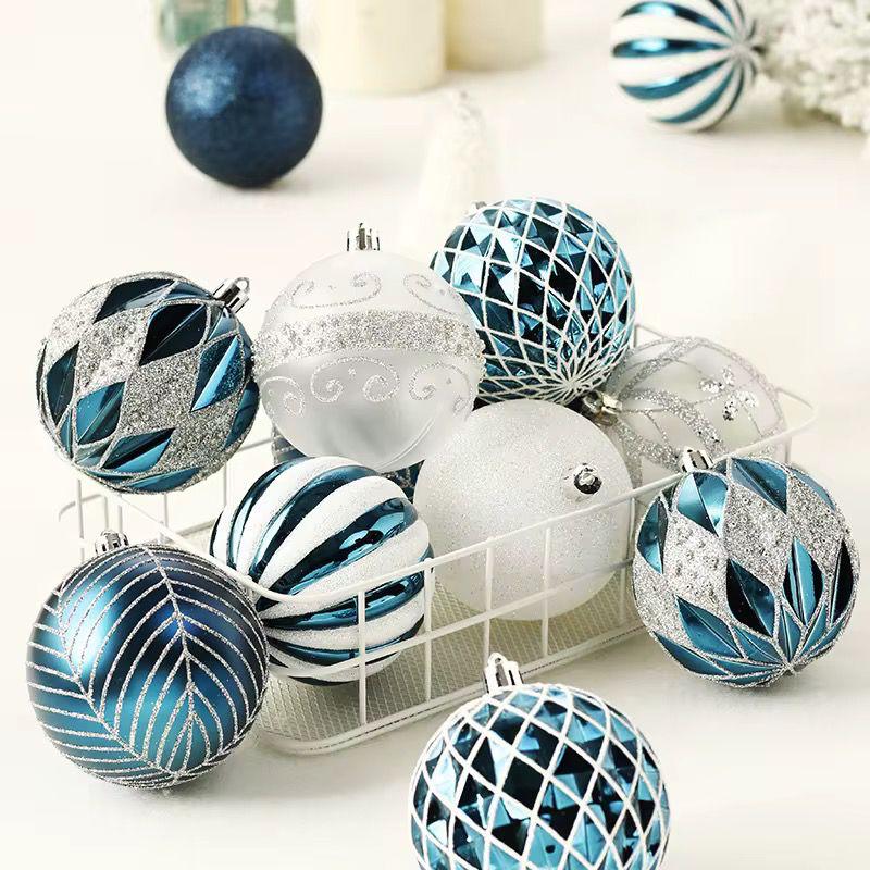16 pcs Set Christmas Ball - 8cm
