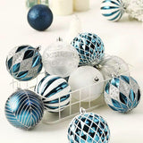 16 pcs Set Christmas Ball - 8cm