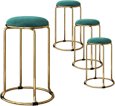 HEDMAI Vanity Stool for Bedroom  Comfortable Seating with Elegant Design.