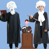 Professional Kids Judge Costume – Complete Court Outfit for Career Day and Role Play Kids essential Costume Sets