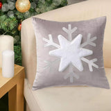 4pc Velvet Decorative Christmas Pillow Covers - 45x45cm