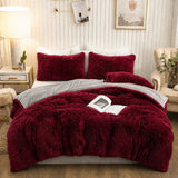 6x7 Plush Fluffy Duvet Set 6-Piece Duvet Set Bedding Sets