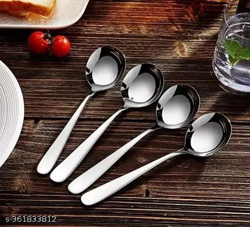 GC Soup Spoon  19.5cm Stainless Steel Durable and Elegant
