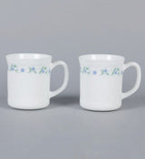 36 pcs 320 ml Mugs | Grace Blue Design | Elegant and Graceful