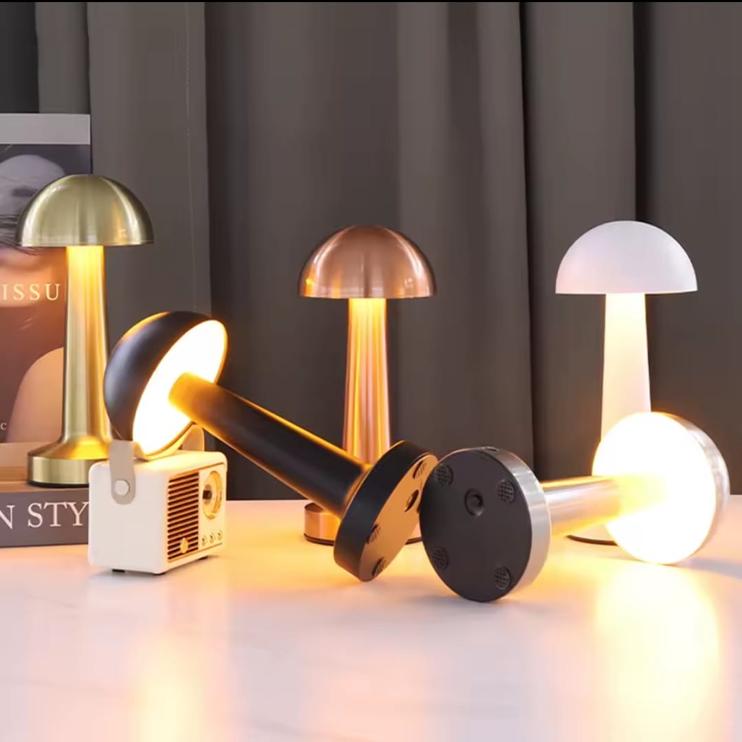LED Table Restaurant Light Rechargeable Touch Control Lamp