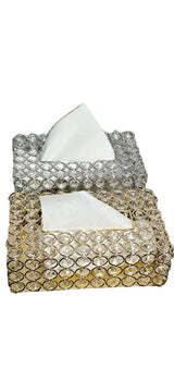 High Quality Crystal Serviette Holder – Elegant Table Napkin Stand