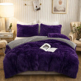 6x7 Plush Fluffy Duvet Set 6-Piece Duvet Set Bedding Sets