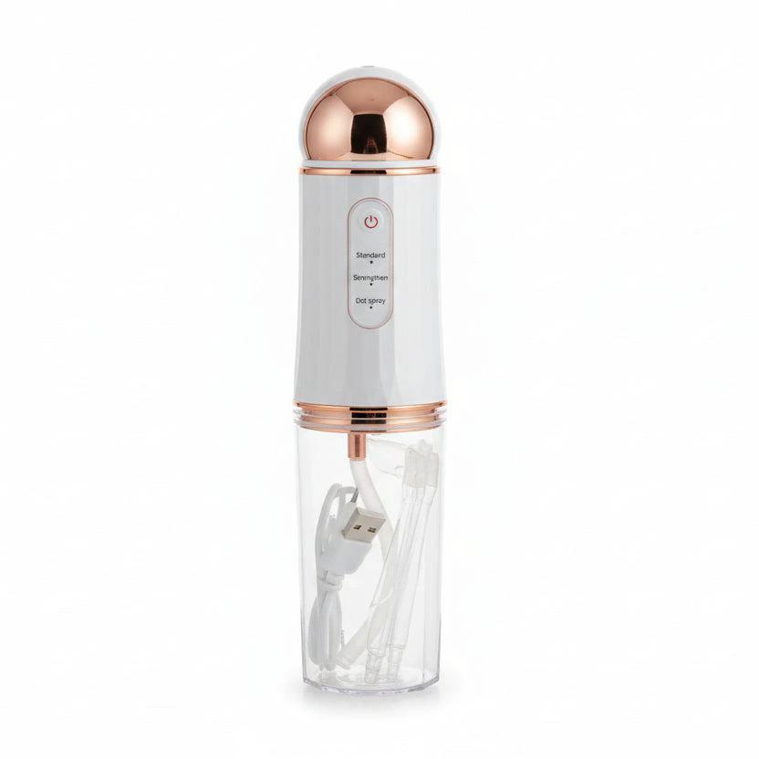 Portable Smart Electric Oral Irrigator Water Flosser with 4 Nozzle Heads Beauty & Personal Care