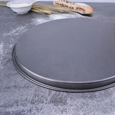 3Piece NonStick Pizza Pan Set | Carbon Steel | 24cm, 26cm, 28cm | Durable & Easy Handling- Furaha Finds Kenya