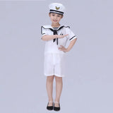 Professional Children’s Marine Hostess & Host Sailor Cosplay Costume – Navy Themed CBC Career Outfit