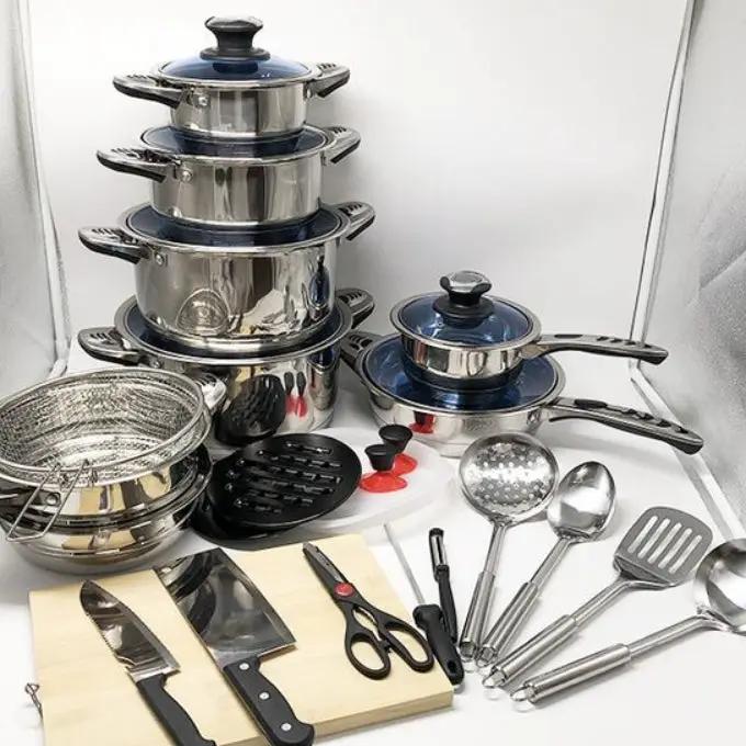Marwa 72-Piece Stainless Steel Cookware Set Cookware Set Cookware Sets