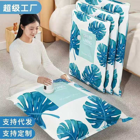 10pcs Vacuum Compression Storage Bags Set with Electric Pump