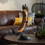 Large Flying Resin American Bald Eagle Statue Home Décor Sculptures & Statues