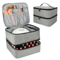 Nail Polish Travel Organizer Storage Case - 30 Bottle Capacity Storage and Organization Nail Tools
