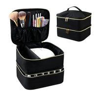 Nail Polish Travel Organizer Storage Case - 30 Bottle Capacity Storage and Organization Nail Tools