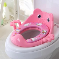 Cushioned Toilet Seat Kids Toilet Trainer - Potty Training Seat Baby & Kids Toilet Seats & Step Stools