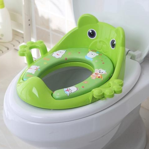 Cushioned Toilet Seat Kids Toilet Trainer - Potty Training Seat