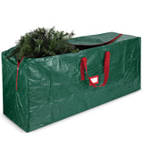 Portable Oxford PE Woven Christmas Tree Storage Bag - Green