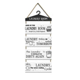Laundry Room Rules Wall Art Decor