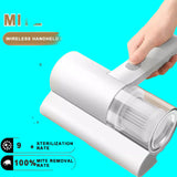Handheld Mite Removal Vacuum Cleaner – 10kPa Cordless UV Suction for Bed, Sofa, and Carpet Cleaning