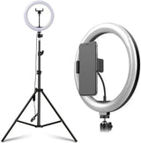 12.5-Inch LED Ring Light with Smartphone Holder – Adjustable Color Temperature Fill Light for Photography and Content Creationvv