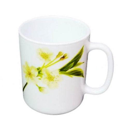 36pcs 32 cl Mugs | Snowdrops | Charming and Elegant | Porcelain- Furaha Finds Kenya