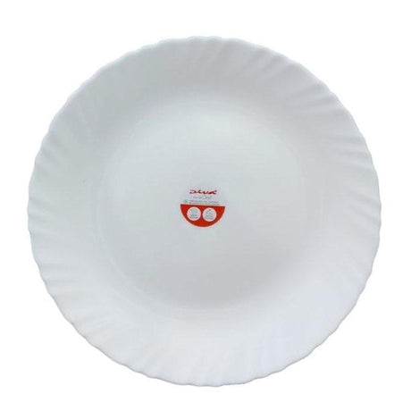 Signature 36 Piece 9" Classique Soup Plates | White Plain Elegant Dinnerware Set- Furaha Finds Kenya