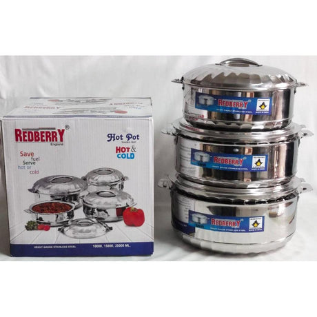 Stainless Steel Insulated Hotpot | Maximus Jumbo, Available in Sizes 10000 / 15000 / 20000- Furaha Finds Kenya
